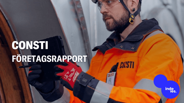Consti Q1'26: Orderstocken ger stöd