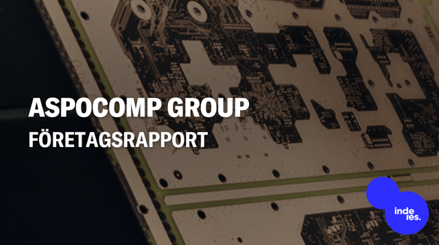 Aspocomp Q3'25: Q3 bjöd på ett maskinfel och ett finansieringspaket