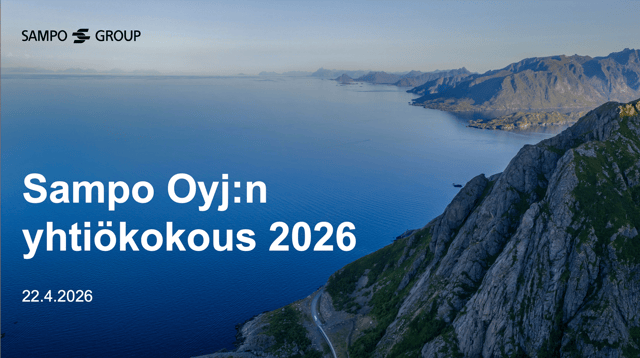 Sampo Oyj:n yhtiökokous 2026