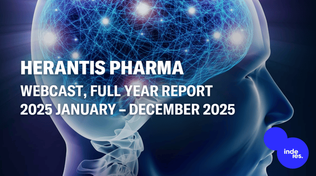 Herantis Pharma, Webcast, Full Year Report 2025 January – December 2025