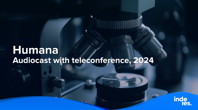 Humana, Audiocast with teleconference, 2024