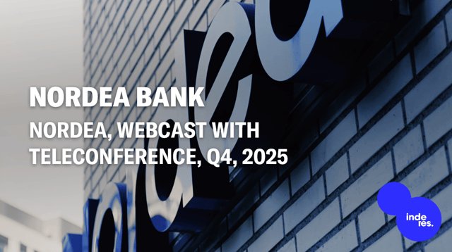 Nordea, Webcast, Q4'25