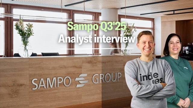 Sampo Q3'25: Solid as a rock
