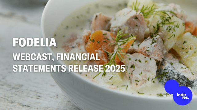 Fodelia, Webcast, Financial statements release 2025