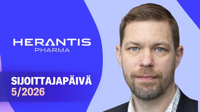 Herantis Pharma sijoituskohteena | Sijoittajapäivä 25.5.2026