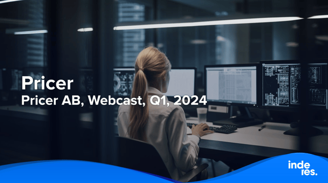 Pricer AB, Webcast, Q1, 2024