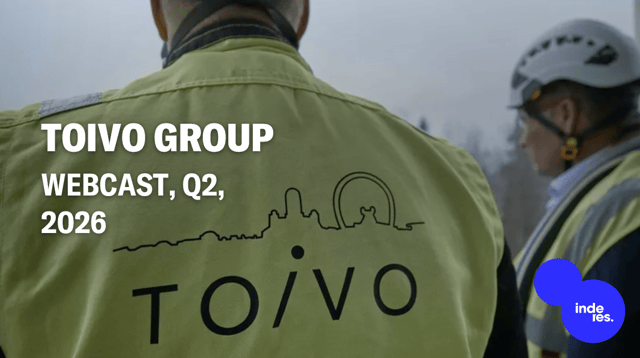 Toivo Group, Webcast, Q2'26
