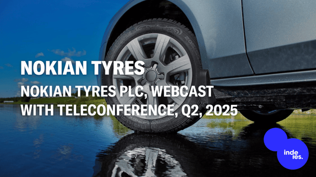 Nokian Tyres plc, Webcast, Q2'25
