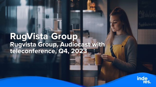 Rugvista Group, Audiocast with teleconference, Q4, 2023
