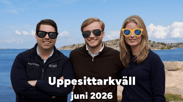 Uppesittarkväll 24/6 från Inderes Event Studio