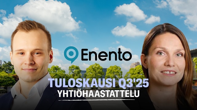 Enento Q3'25: Odotusten mukainen kvartaali