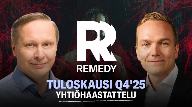 Remedy Q4’25: Uusi toimari, sama strategia