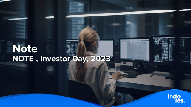 NOTE , Investor Day, 2023