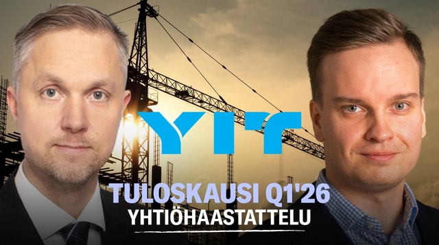 YIT:n rakentaminen kasvaa