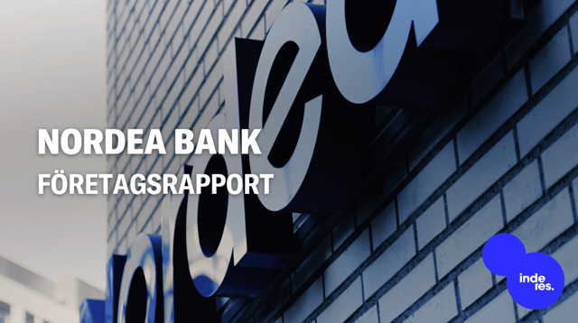 Nordea: Kursnedgången har förbättrat den förväntade avkastningen