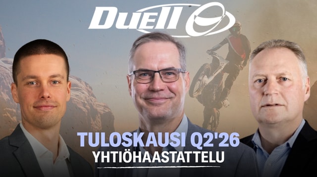 Duell Q2'26: Ranskan heikkous painaa tilikauden lukuja