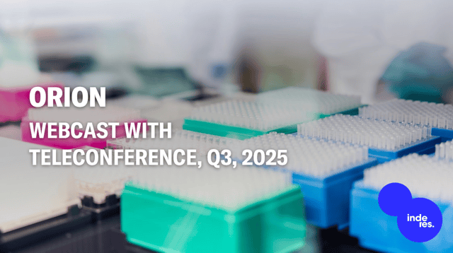 Orion, Webcast, Q3'25