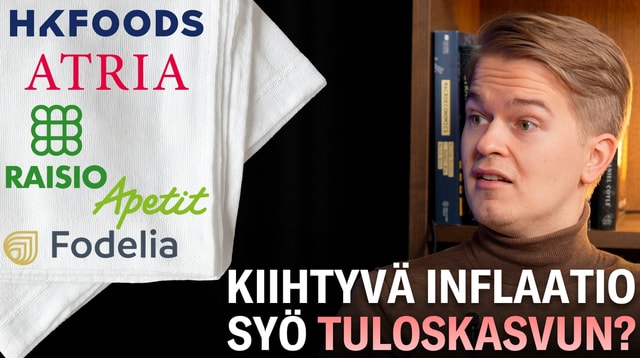 Kiihtyvä inflaatio on ongelma Elintarvikesektorille