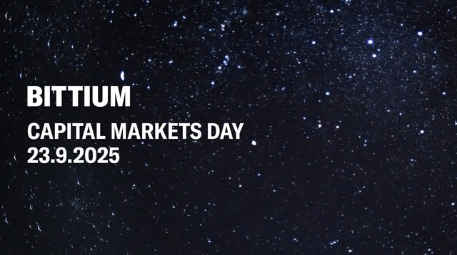 Bittium's Capital Markets Day 2025