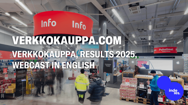 Verkkokauppa, Results 2025, Webcast in English