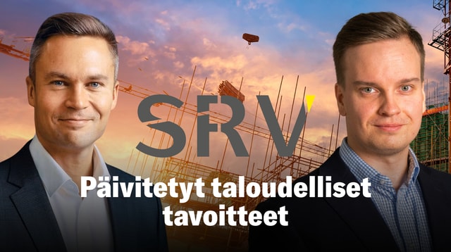 SRV: Odotettu päivitys taloudellisiin tavoitteisiin