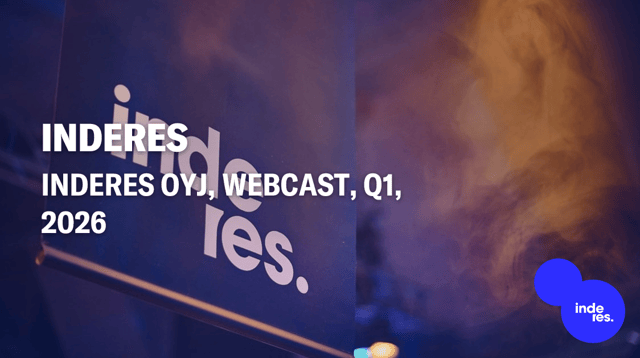 Inderes Oyj, Webcast, Q1'26