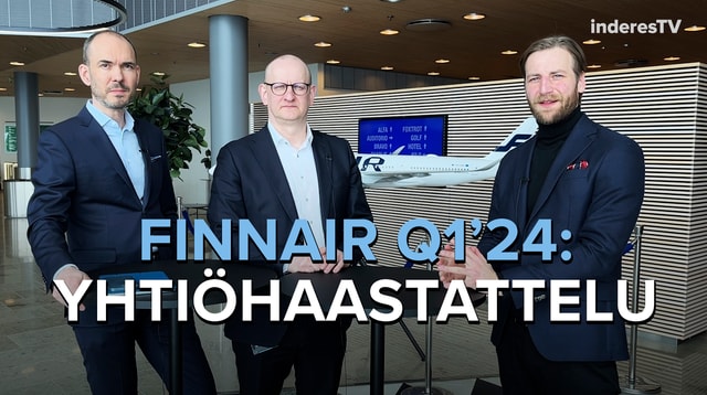 Finnair Q1’24: Herkkänä kohti kesää