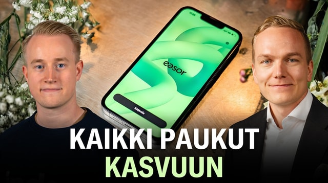 Easor: Itsenäinen pörssitaival käyntiin