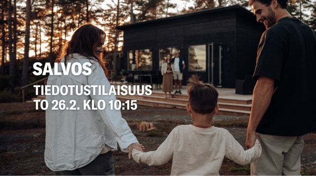 Salvos tiedotustilaisuus 26.2. klo 10:15