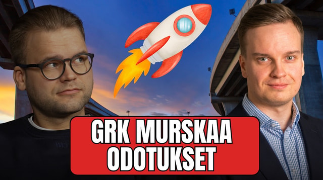GRK murskaa odotukset