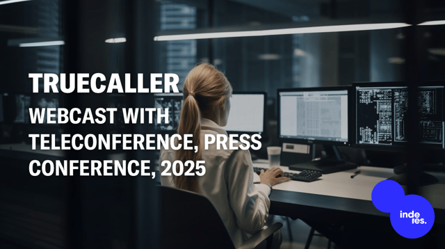 Truecaller, Webcast, Press Conference, 2025