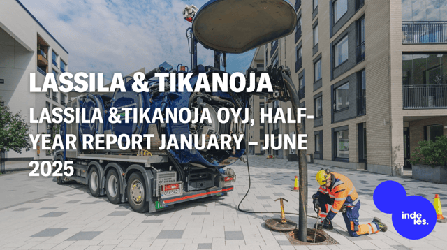 Lassila &Tikanoja Oyj, Half-year Report January – June 2025