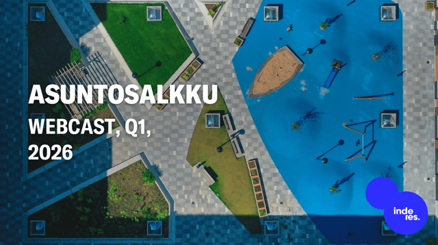 Asuntosalkku, Webcast, Q1'26