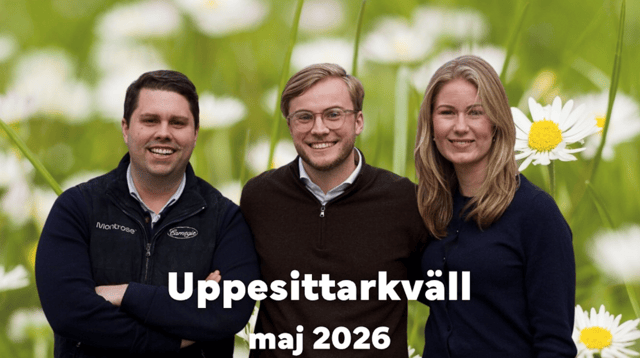 Uppesittarkväll 24/5 från Inderes Event Studio