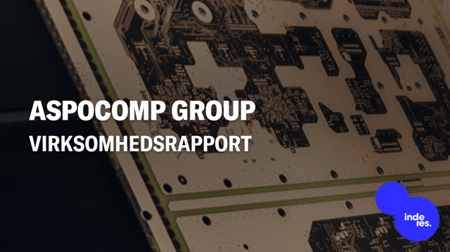 Aspocomp Q4'25: Svag afslutning på et år præget af maskinnedbrud