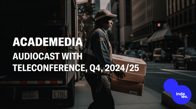 AcadeMedia, Audiocast, Q4'24/25