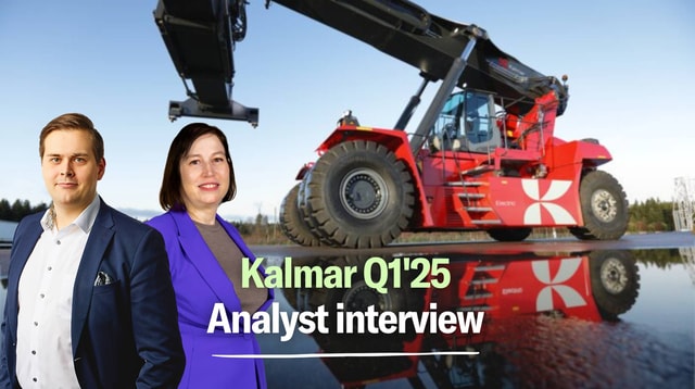 Kalmar Q3’25: Record high margin