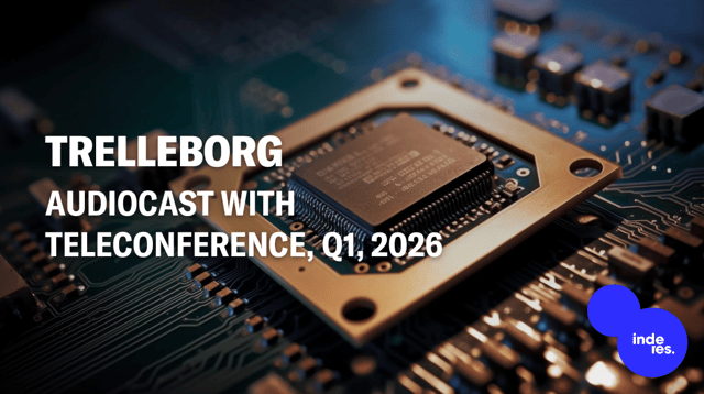 Trelleborg, Audiocast, Q1'26