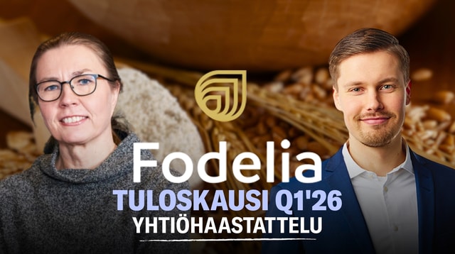 Fodelia Q1'26: Feelia kasvaa