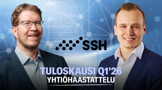 SSH Q1'26: Panostuksia kasvuun ja kumppanuuksiin