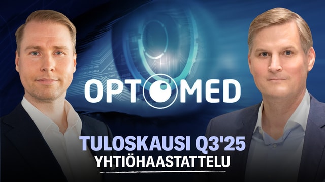 Optomed Q3'25: Vahvaa kasvua Laitteet-segmentin vetämänä
