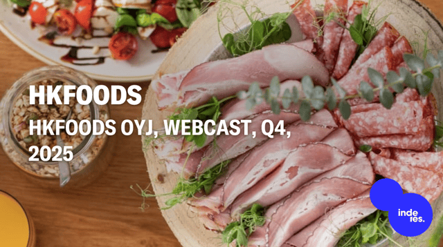 HKFoods Oyj, Webcast, Q4'25