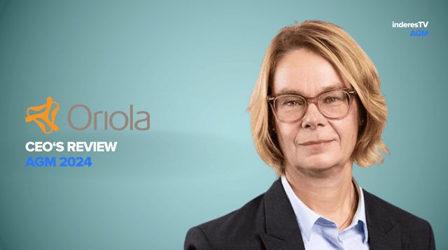 Oriola AGM | CEO's review 19.3.2024