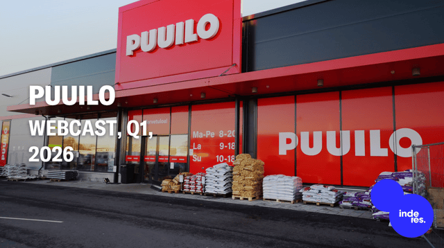 Puuilo, Webcast, Q1'26