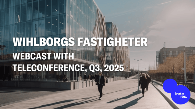 Wihlborgs Fastigheter, Webcast, Q3'25