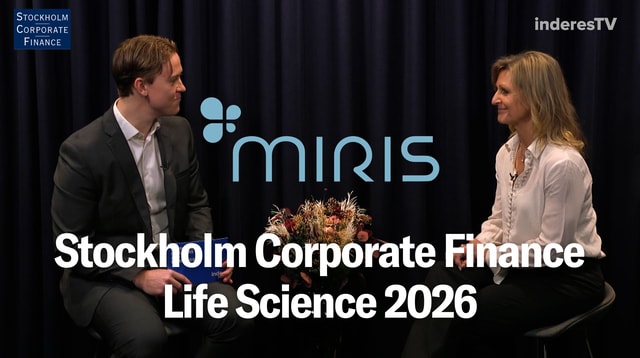Intervju med Miris Holdings VD under SCF:s 17:e Kapitalmarknadsdag Life Science