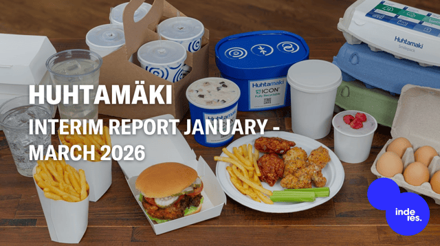 Huhtamäki, Interim Report January - March 2026