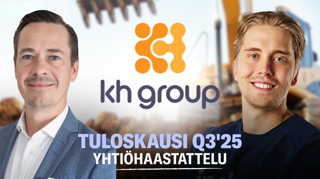 KH Group Q3'25: Paljon muuttujia