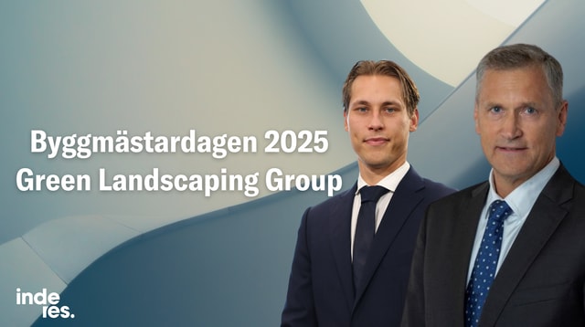 Byggmästardagen 2025: VD intervju med Green Landscaping Group