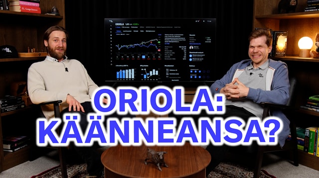 Oriola: Käänneyhtiö tai arvoansa…